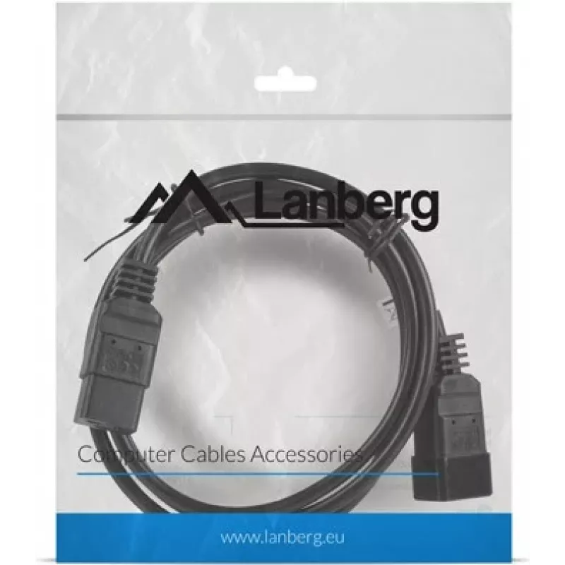 Maitinimo kabelis Lanberg CA-C13E-10CC-0018-BK Juodas 1,8 m