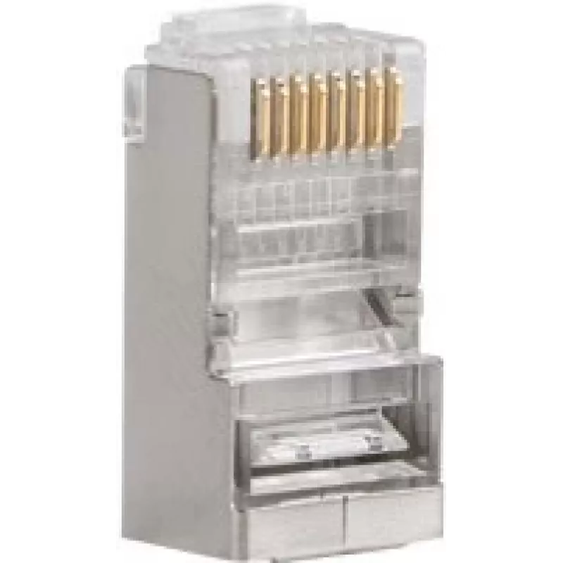 Lanberg PLS-5000 vielos jungtis RJ-45 nerūdijantis plienas - skaidrus (PLS-5000)