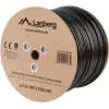 Lanberg LCU5-30CU-0305-BK tinklo kabelis 305 m Cat5e U/UTP (UTP) juodas (LCU5-30CU-0305-BK)