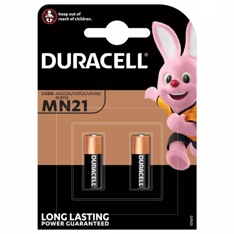 Duracell Duracell MN21 lizdinė plokštelė 2 vnt.