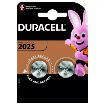 Batterijos CR2025 blisteris 2 vnt