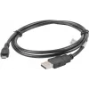 Lanberg CA-USBM-10CC-0010-BK USB laidas USB 2.0 1 m Micro-USB B USB A Juodas