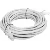 LANBERG Cat5e U/UTP RJ-45 komutacinis kabelis PCU5-10CC-1500-S, 15 m, pilkas, CCA, 26 AWG, 100 MHz