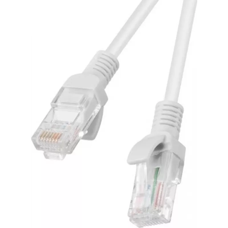 Lanberg PCU5-10CC-0050-S tinklo kabelis 0,5 m Cat5e U/UTP (UTP) pilkas (PCU5-10CC-0050-S)