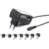 EnerGenie EG-MC-008 Maitinimo adapteris/inverteris vidaus naudojimui 12 W juodos spalvos