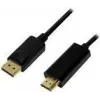 LogiLink CV0127 vaizdo kabelio adapteris 2 m DisplayPort HDMI A tipo (Stand)