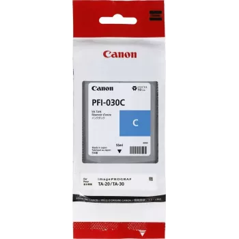 “Canon PFI-030C” rašalo kasetė 1 vnt. Originali žalsvai mėlyna