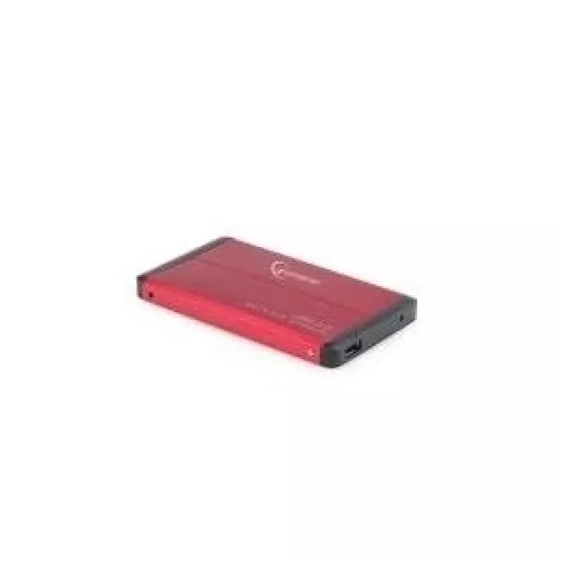 Gembird EE2-U3S-2-R saugojimo įrenginio korpusas 2,5 colių HDD korpusas Raudonas