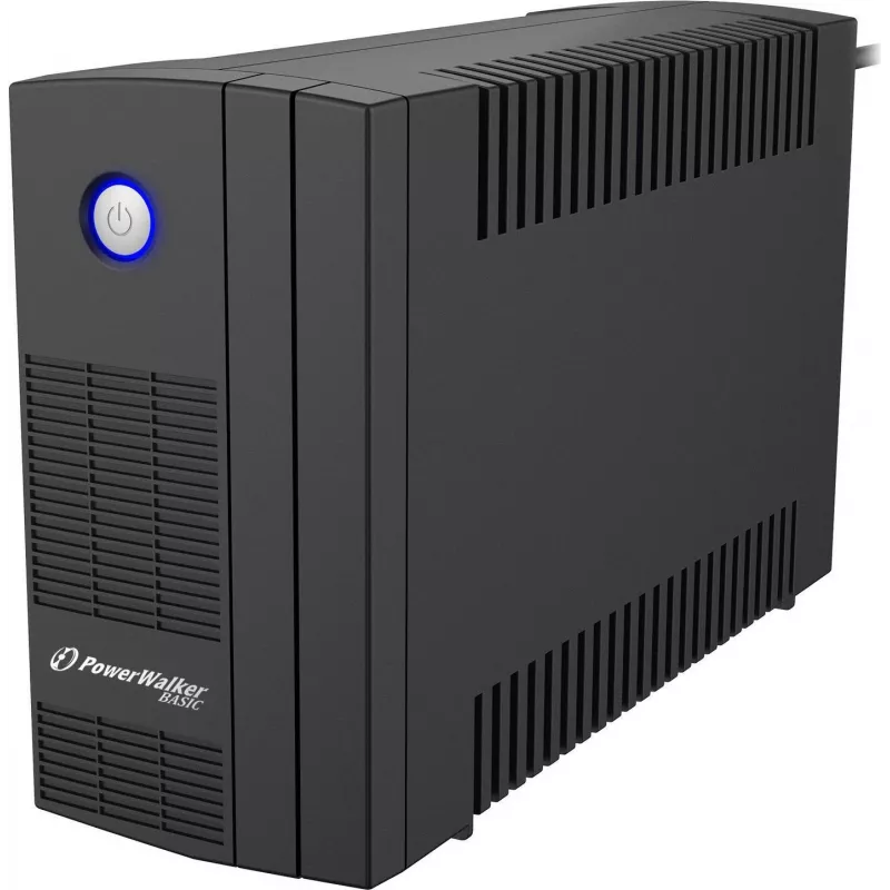 PowerWalker Basic VI 650 SB FR linijinė-interaktyvioji 0,65 kVA 360 W 2 kintamosios srovės lizdai