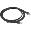 Tinklo kabelis LANBERG PCU5-10CC-0200-BK RJ-45 Cat5e U/UTP 2 m juodas