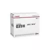 Canon Toner Juoda Cartridge 039H 0288C002