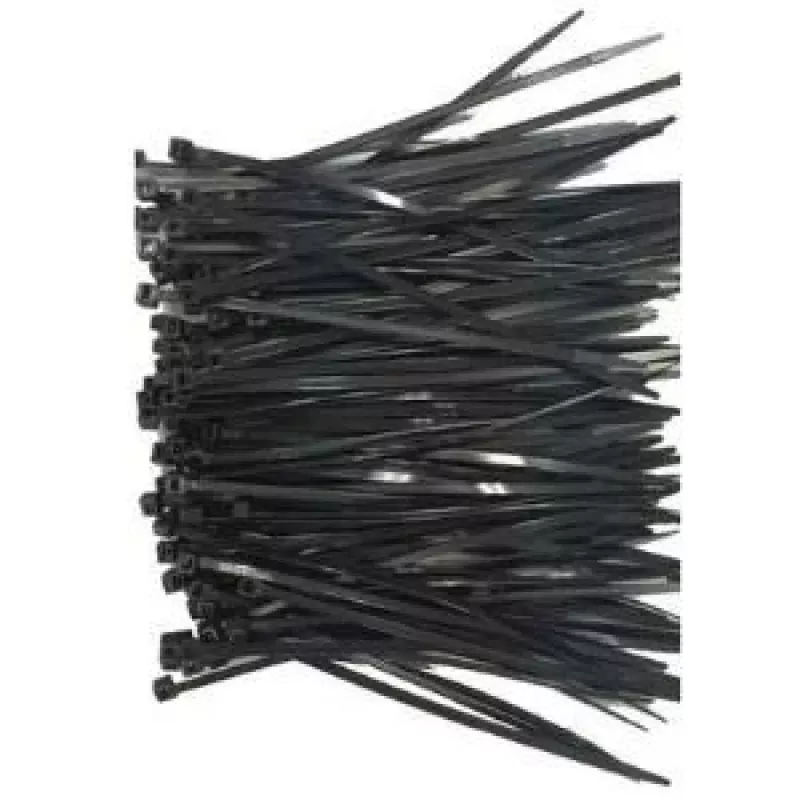 Kabelių raištis Gembird NYTFR-250X3.6 Nylon Juodas 100 vnt.