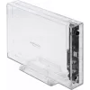 HDD/SSD dėklas DeLOCK 42623 skaidrus 2.5/3.5 colių