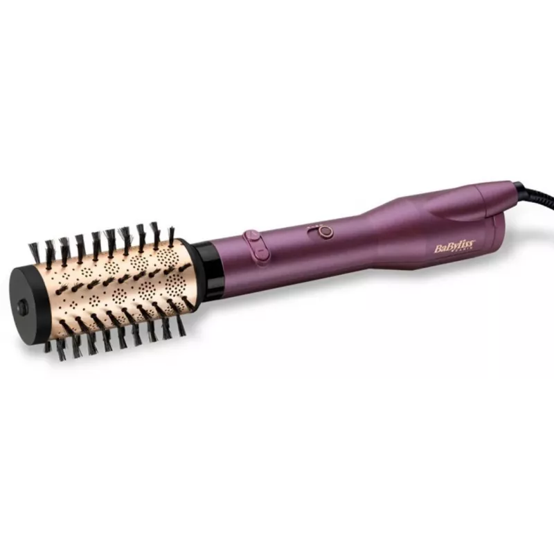 Plaukų džiovintuvas ir garbanojimo šepetys Babyliss AS952E, auksinis