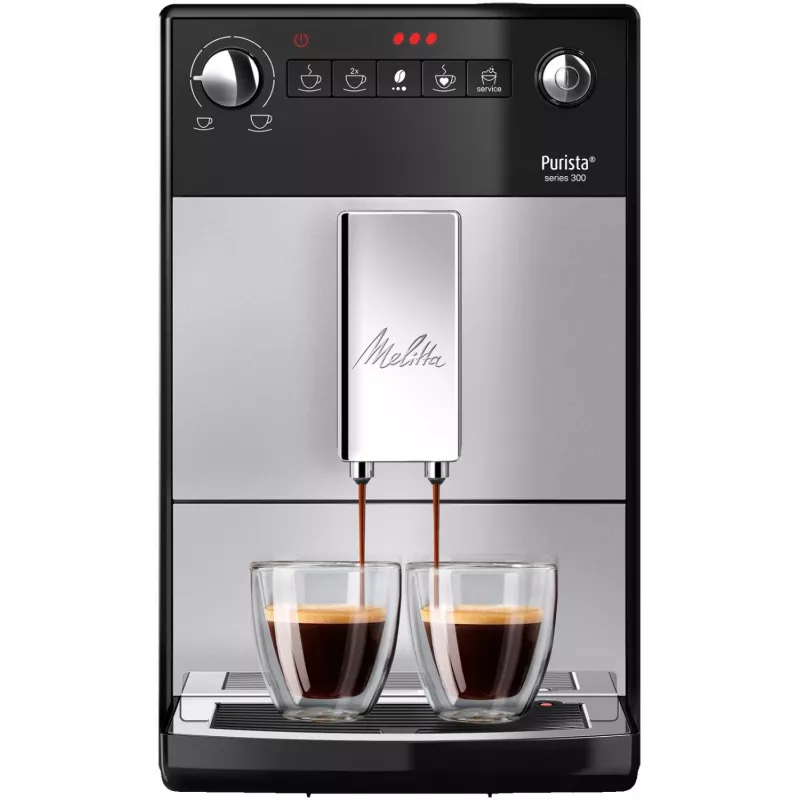 Melitta Purista Series 300 F23/0-101 Bean to Cup Coffee Machine - Sidabrinė