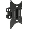 Maclean MC-501A Universal Wall TV Bracket 23-42 iki 30kg VESA 200x200 Juoda