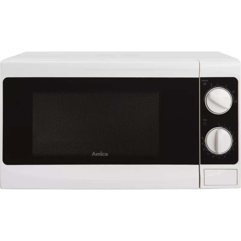 Amica AMG17M70V mikrobangų krosnelė Ant stalviršio Solo mikrobangų krosnelė 17 l 700 W Balta
