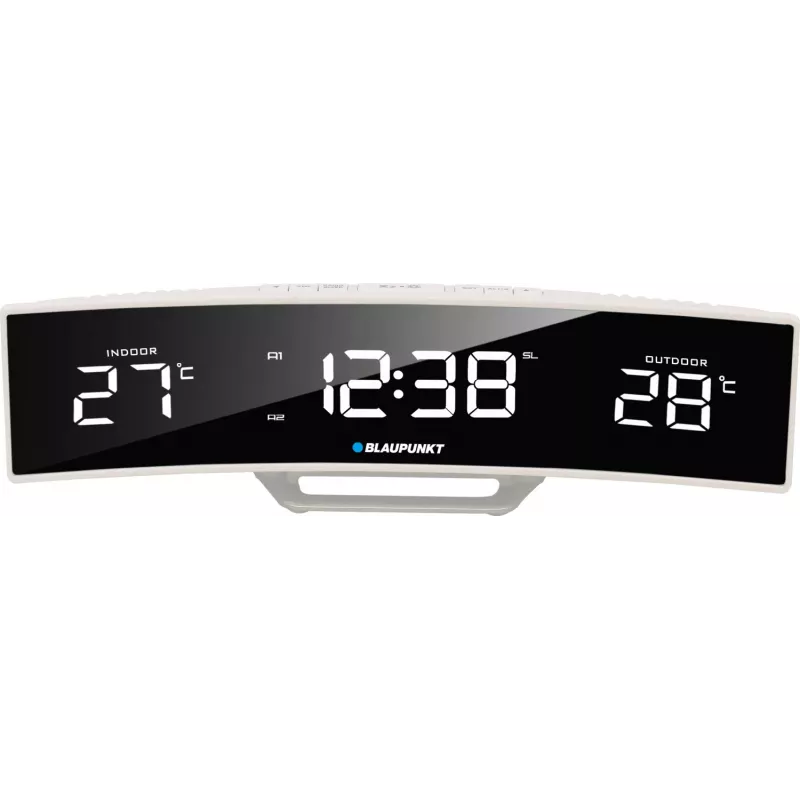 BLAUPUNKT CR12WH FM žadintuvas su temperatūra