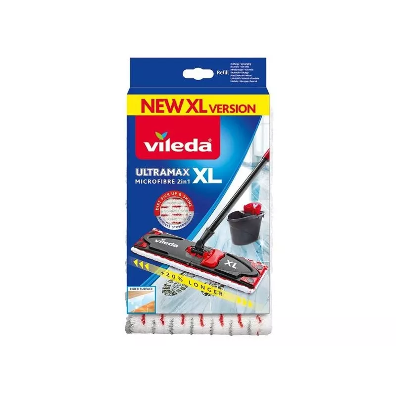 Šluostės padėklas Vileda UltraMax XL raudona balta