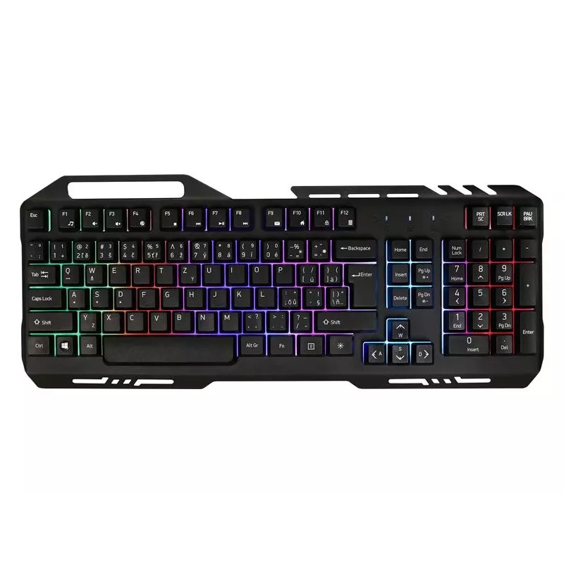 Klaviatūra YKB 3200 SHADOW metal, LED