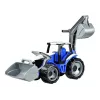 Lena GIGA TRUCKS traktorius su priekiniu krautuvu, Traktorius, 3 metai, Plastikinis, Mėlyna, Pilka, Balta