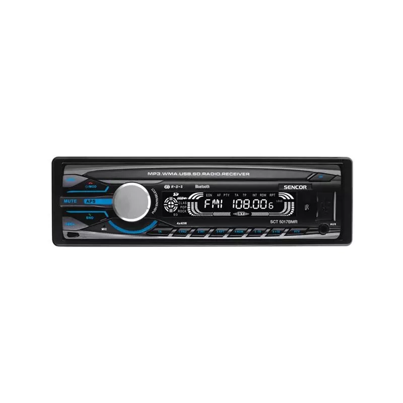 Automobilinis radijo grotuvas MP3 USB SD AUX SCT 5017BMR