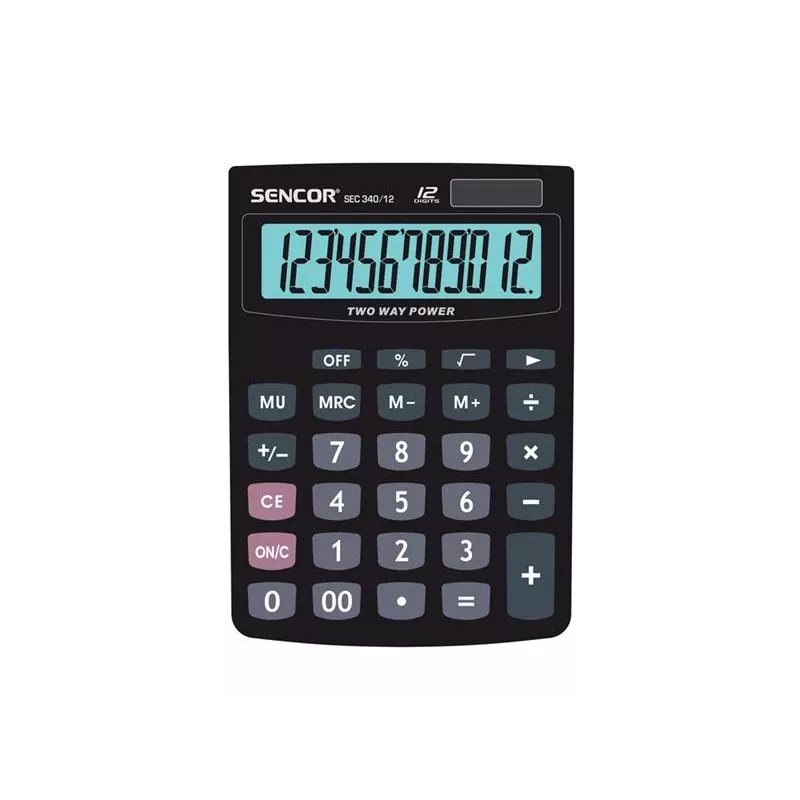 Sencor SEC 340/12 gaminys juodas