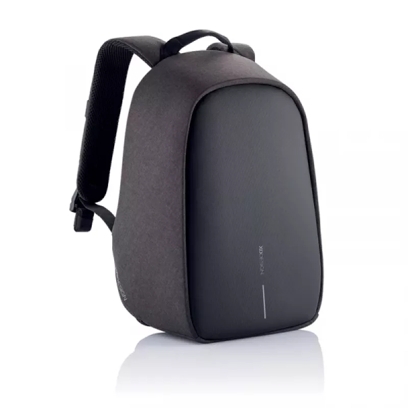 Kuprinė XDDESIGN Bobby Hero Small, apsaugota nuo vagystės, 11,5 l, planšetei iki 12,9 colio, PET/putplastis, juoda