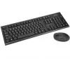 A4Tech 7100N belaidė klaviatūra su pele RF Wireless QWERTY juoda