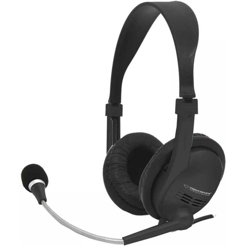 Stereo headset with microphone and volume control EH115