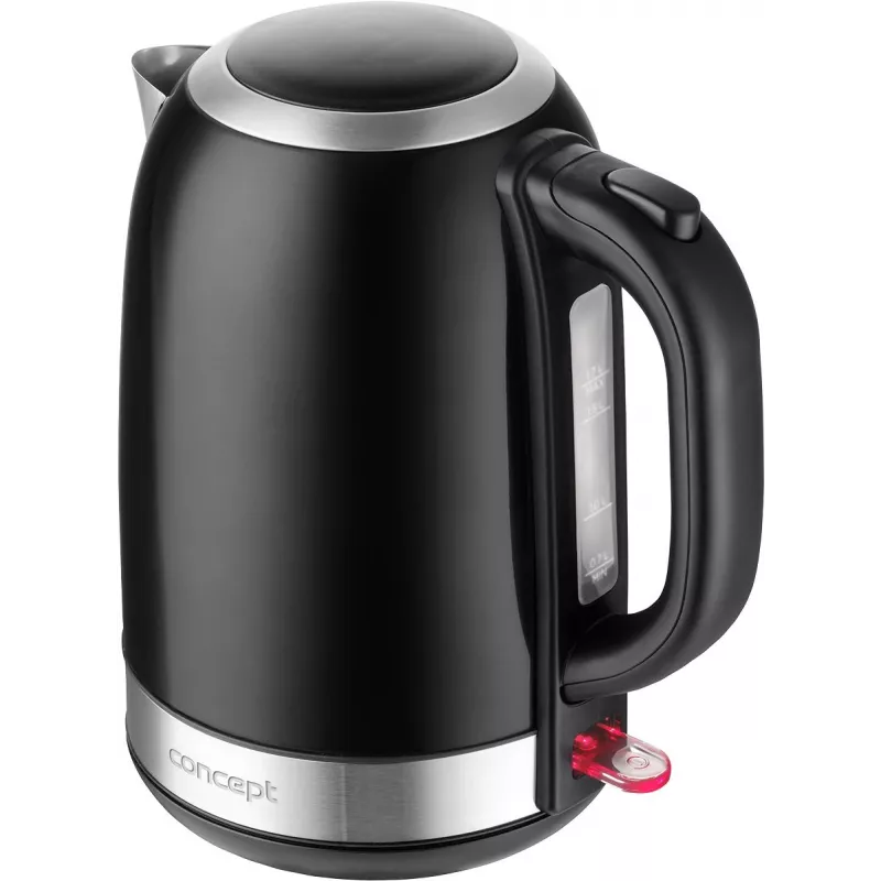 Elektrinis virdulys Concept Solution RK3245 — 1,7 l, 2200 W, nerūdijantis plienas, juodas