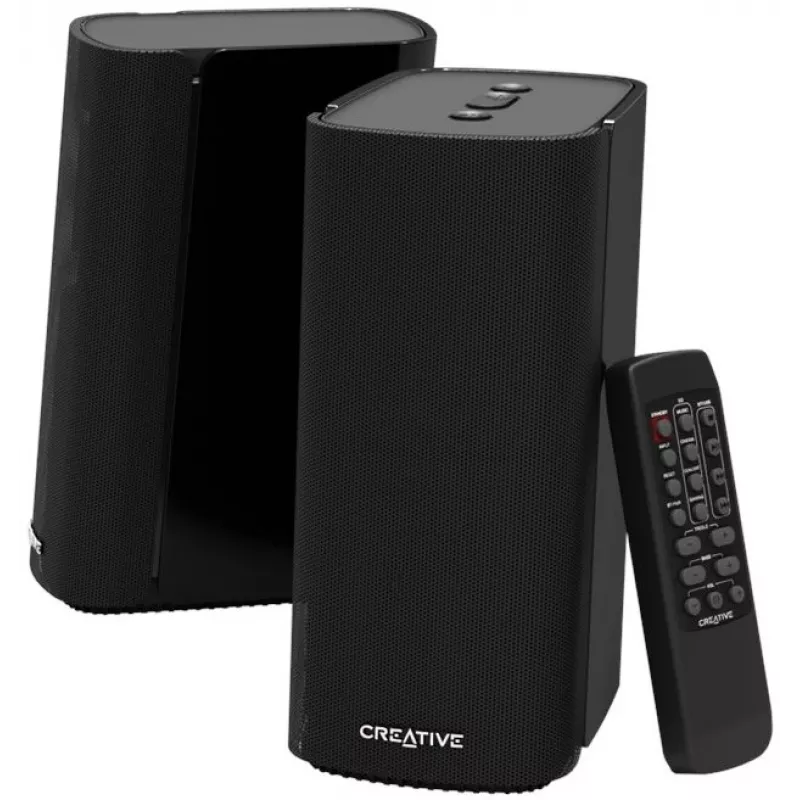 Creative Labs T100 Viso diapazono Juoda Laidinis ir belaidis 20 W