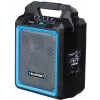 Nešiojama stereofoninė kolonėlė Blaupunkt MB06 juoda, mėlyna