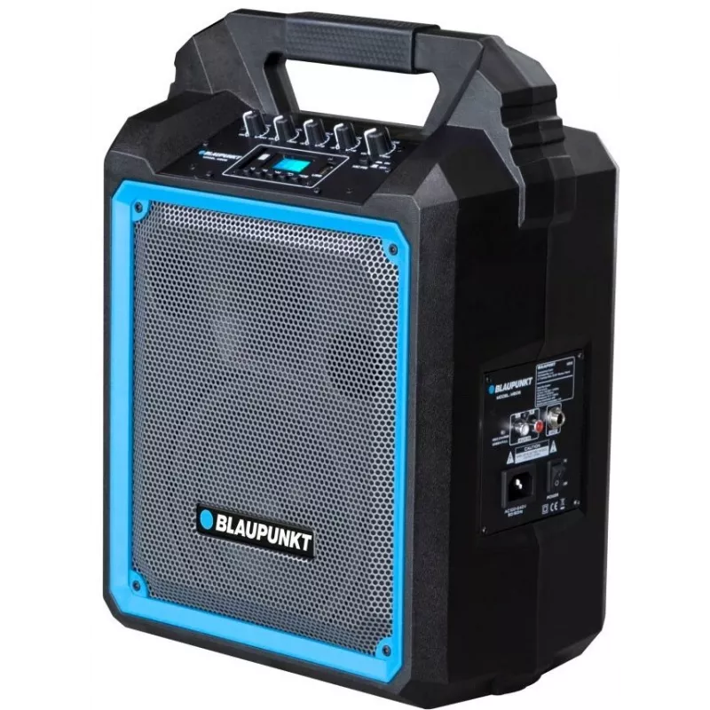 Nešiojama stereofoninė kolonėlė Blaupunkt MB06 juoda, mėlyna
