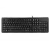 A4Tech KR-92 klaviatūra universali USB QWERTY anglų juoda