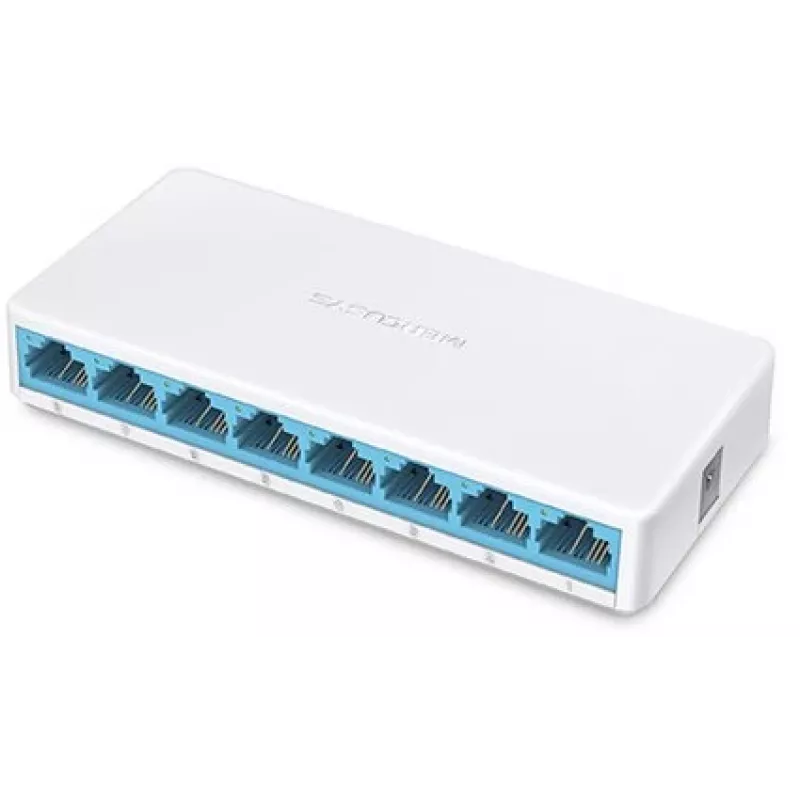Komutatorius Mercusys MS108 8 prievadų RJ-45 10/100Mbps Nevaldomas