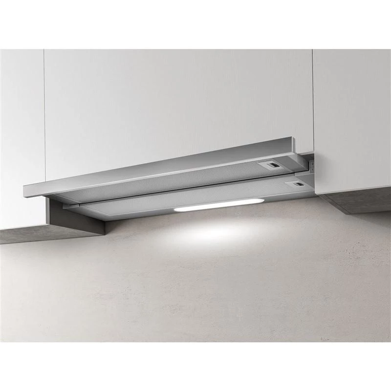 Elica ELITE14 LUX GRIX/A/50 įmontuojamas, sidabrinis, nerūdijančio plieno, 336 m³/h