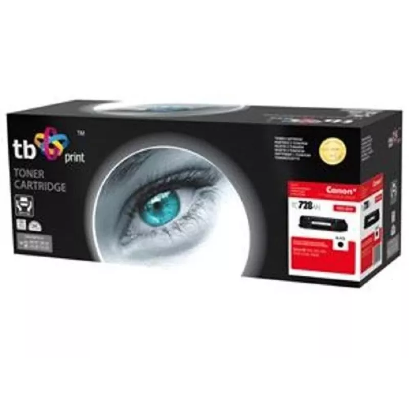 Toneris TB CRG728 - Suderinamas juodas (TC-728AN... Toneris)