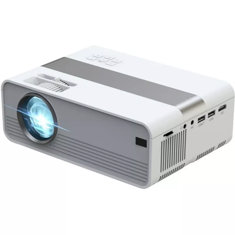 Technaxx TX-127 Standard Throw Projector 2000 ANSI Lumens LCD 1080p (1920x1080) Sidabrinė White