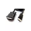 Unitek-DVI-kabelis 1.8M DISPLAY, Y5118BA (Y-5118BA)