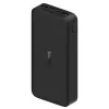 Xiaomi Mi 20000mAh Redmi Power Bank: 2 USB-A prievadai, greitas dviejų įrenginių įkrovimas, dvigubas Micro-USB/USB-C įvesties prievadas, nešiojamas įkroviklis mobiliesiems