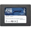 2.5 col. SATA III SSD PATRIOT P210 2 TB — 500 MB/s skaitymo, 400 MB/s rašymo, 7 mm