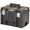Įrankių laikymo dėklas DeWalt DWST83346-1, aliuminis, atsparus vandeniui, 23 l, 332×301×440 mm, juodas
