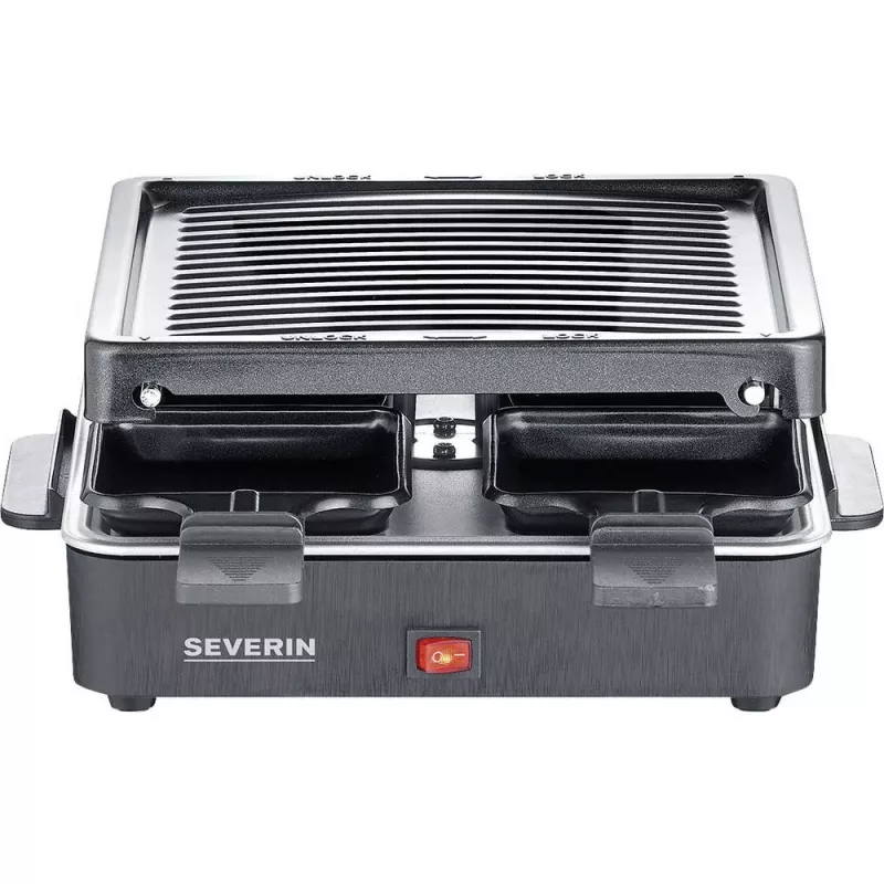 Severin Mini Raclette grilis 4 nedidelės nepridegančios keptuvės 600 W