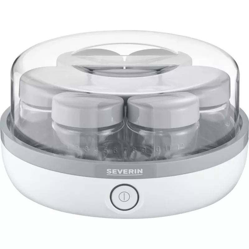 Severin Jogurto Gaminimo Įrenginys 7 vnt. 150 ml baltas JG 3518 (JG 3518)