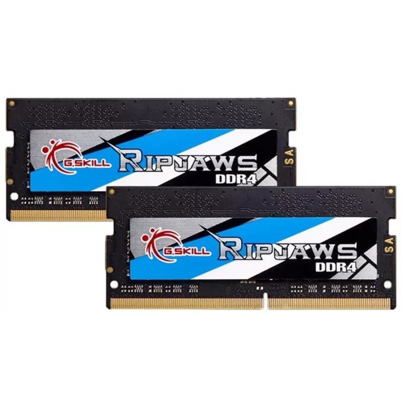 G.Skill Ripjaws - DDR4 - rinkinys - 32 GB: 2 x 16 GB - SO-DIMM 260 kontaktų - 3200 MHz / PC4-25600 - be buferio
