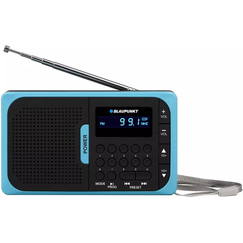 Blaupunkt PR5BL radijas Analoginis Juoda, Mėlyna
