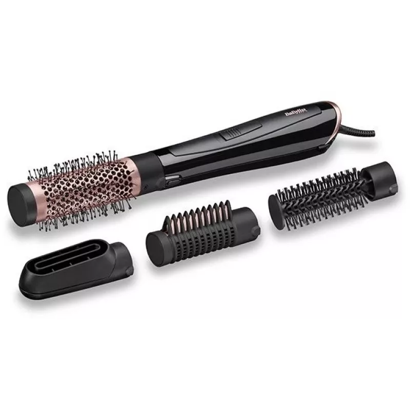BaByliss Perfect Finish karšto oro šepetys Warm Juoda 1000 W 86,6 (2,2 m)