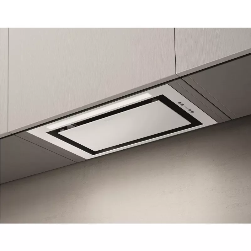Elica LANE-80-WH 72 cm White Lane Canopy Hood with 3 Speed Controls + 1 Booster Power Level and LED L