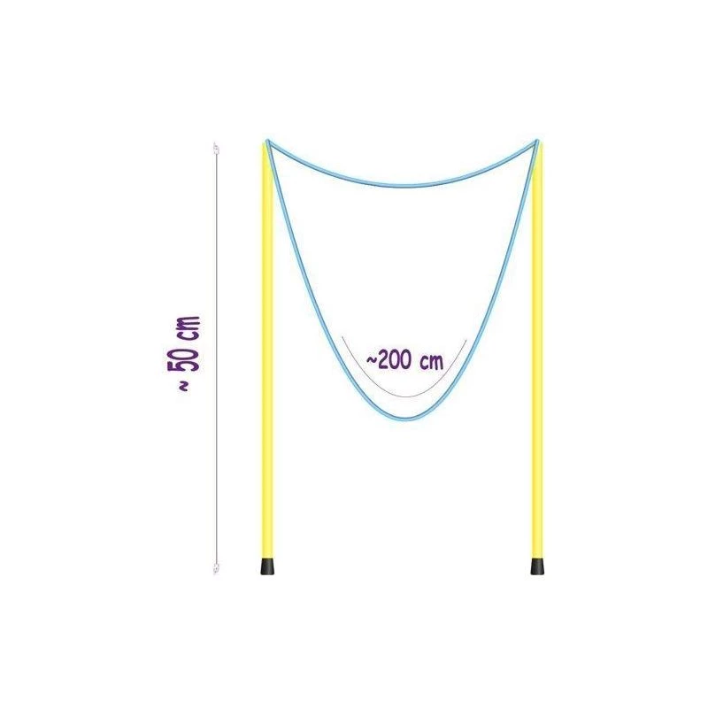 Virvutė dideliems burbulams 50 cm